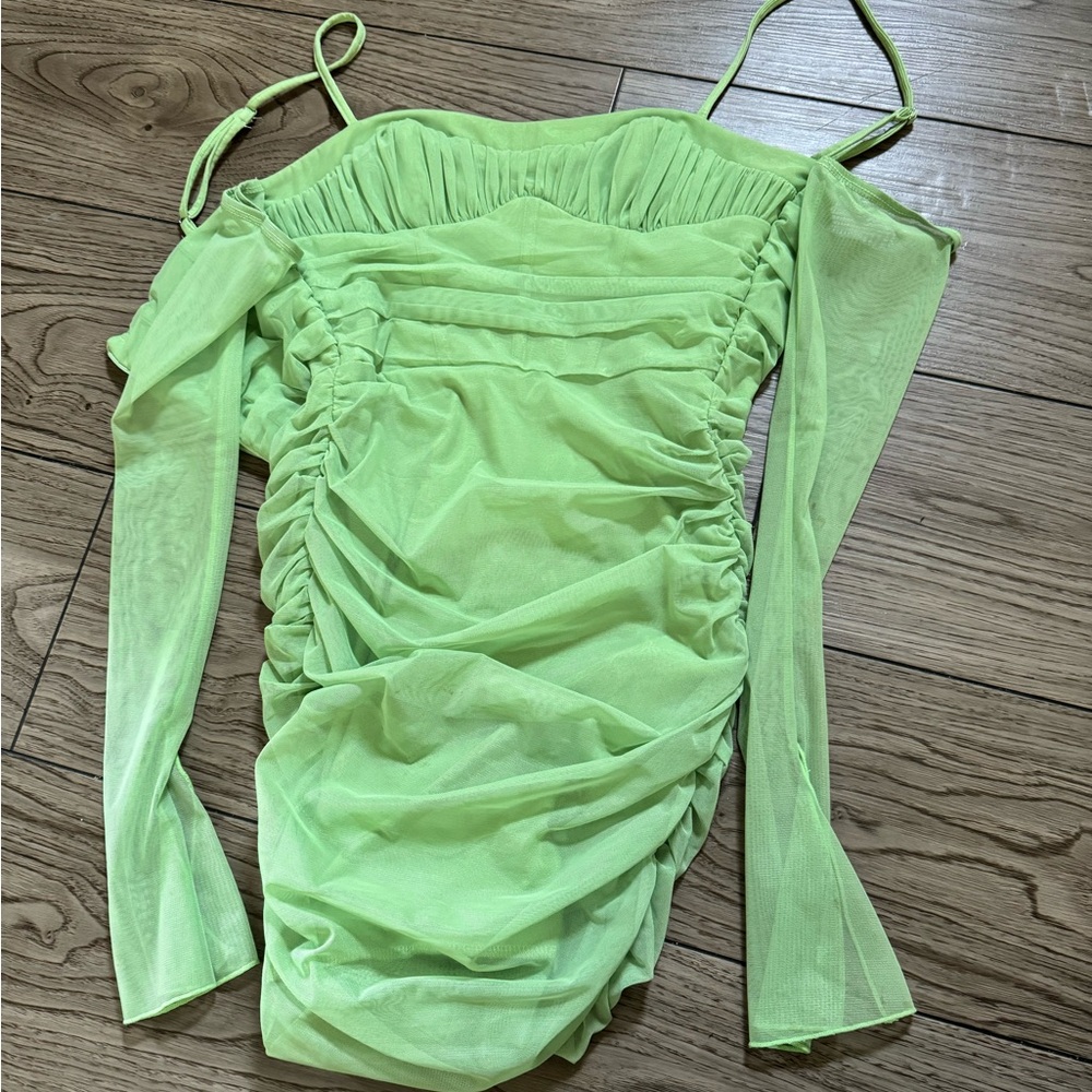 OH POLLY GREEN DRESS